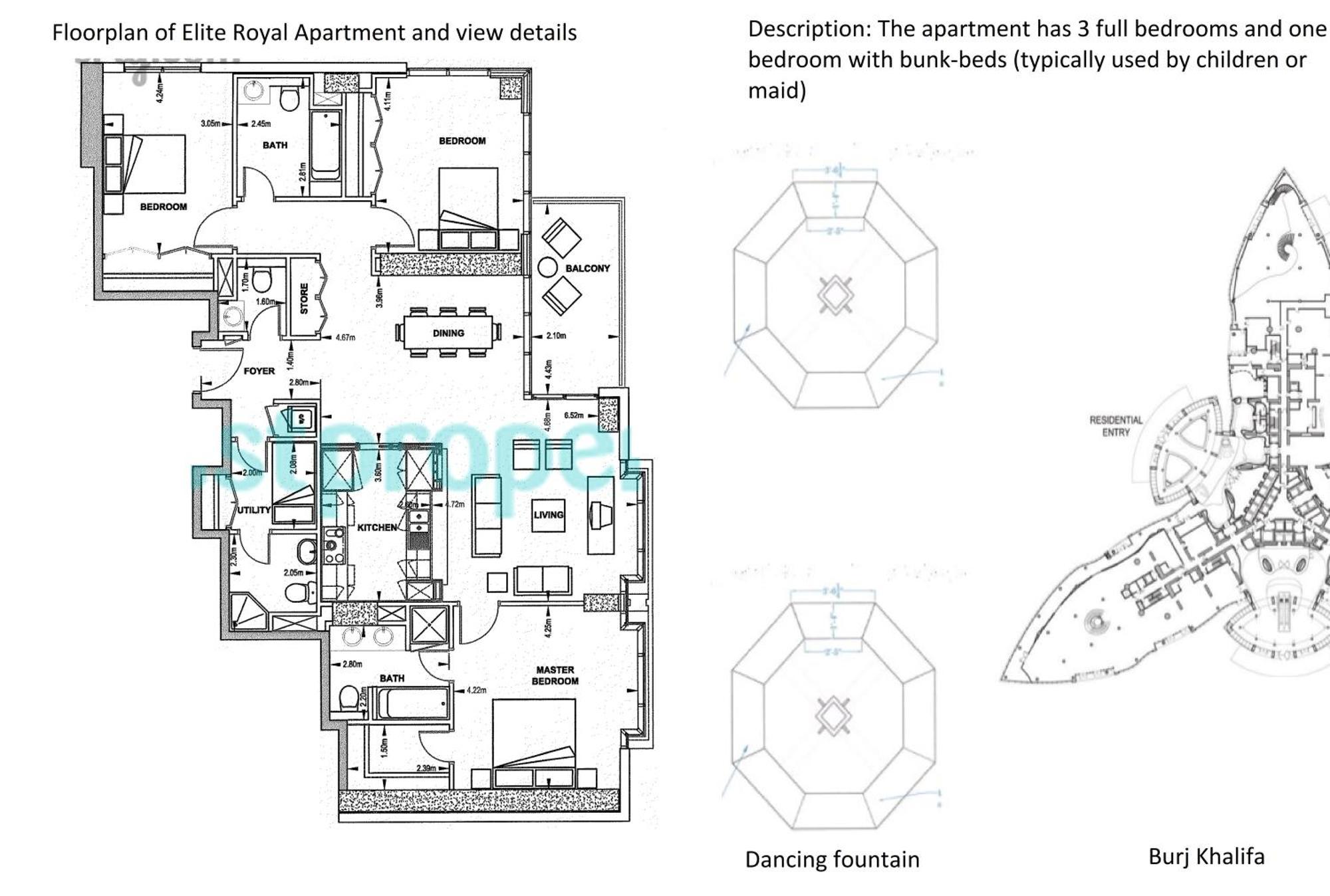 Elite Royal Apartment - Burj Residences Tower 5 Dubai Exterior foto